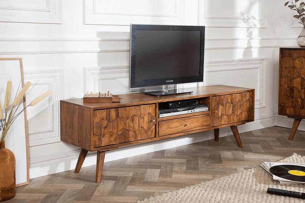 Sheesham deals tv unit