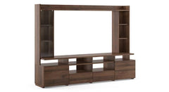 Wooden Handmade Solid Sheesham Wood TV Unit for Living Room - WoodenTwist