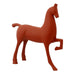 Enigmatic Equine Sculpture Terracotta - WoodenTwist