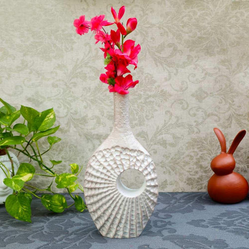 Seashell Serenity Vase - Dirty Pink Large - WoodenTwist
