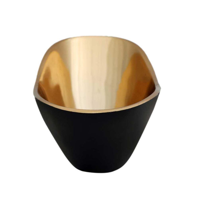 Opulent Oval Bowl Golden - WoodenTwist