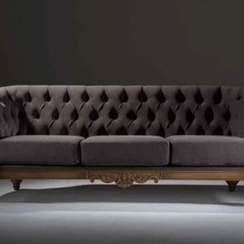 Wooden Twist Modern Sofa