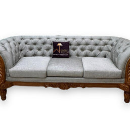 Button Tufted Sofa 