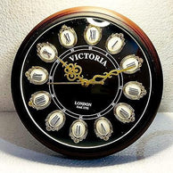 Antique Victoria Style Wall Clock Unique Decorative Timepiece for Home and Office Decor - WoodenTwist