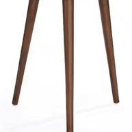 Wooden Twist Oslo Foldable Round Side Table Rustic Scandinavian Design for Bohemian Home Decor - WoodenTwist