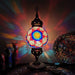 Turkish Glass Light Lamp - Front View