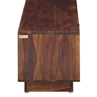 Dormitorio Handmade Solid Sheesham Wood TV Unit for Living Room - WoodenTwist