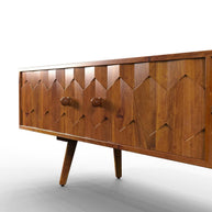 Más Handmade Solid Sheesham Wood TV Unit for Living Room - WoodenTwist