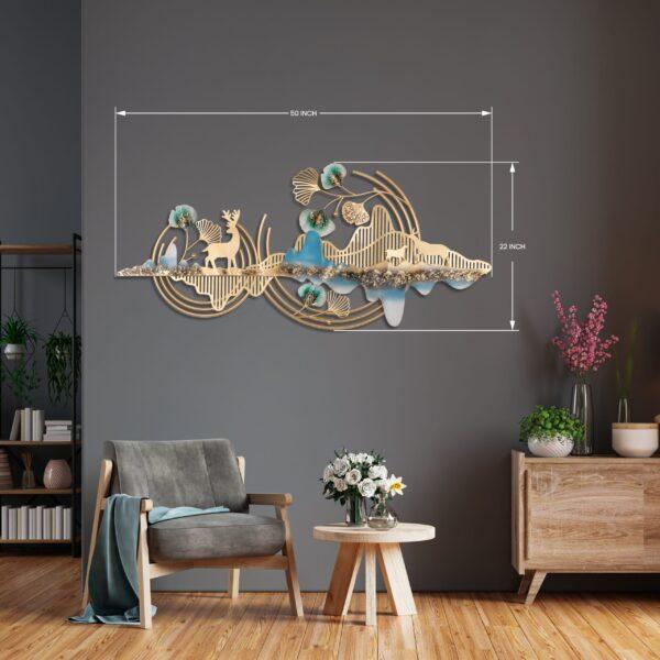 Dual Ring Wall Art - WoodenTwist