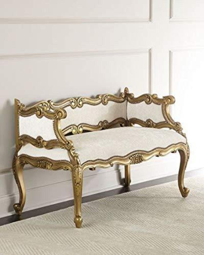 Ivory with a golden finish