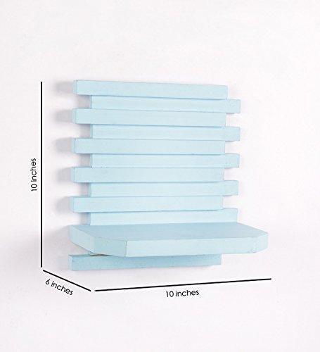Wooden Twist Strips MDF Wood Floating Wall Shelf - Decorative Home Décor - WoodenTwist