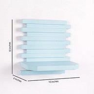 Wooden Twist Strips MDF Wood Floating Wall Shelf - Decorative Home Décor - WoodenTwist