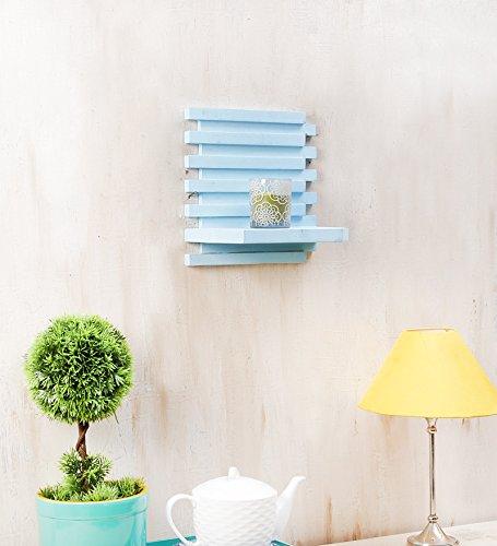 Wooden Twist Strips MDF Wood Floating Wall Shelf - Decorative Home Décor - WoodenTwist