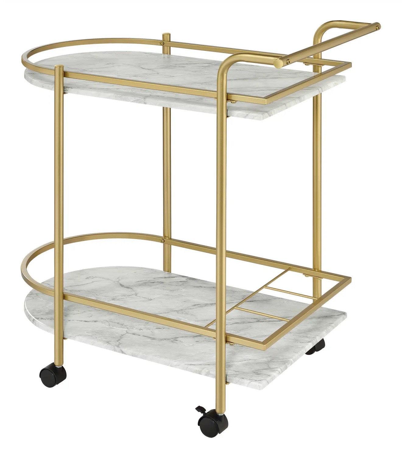 Stylish and Elegant Design Serving Cart