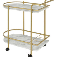 Stylish and Elegant Design Serving Cart