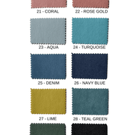Fabrahome Velours Velvet Solid Dyed Fabric Decorative Soft Smooth Silky Cloth for Sofa, Furnishing, Upholstery, Curtains, Cus