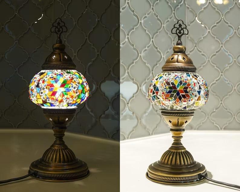 DIY Assembly Process of Mosaic Table Lamp