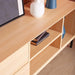 Elegante Handmade Solid Sheesham Wood TV Unit for Living Room ( Natural ) - WoodenTwist