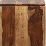 Pequeño Solid Sheesham Wood TV Unit for Living Room - WoodenTwist