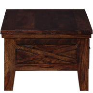 Wooden Handmade Solid Sheesham Wood Coffee Table - WoodenTwist