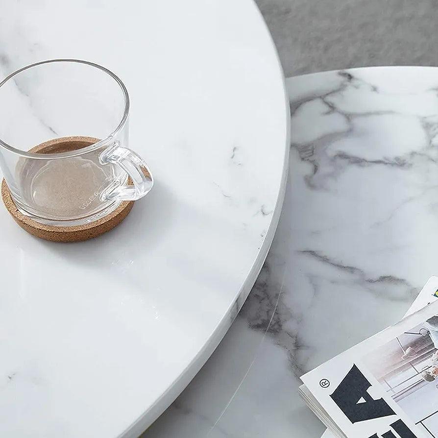 Glossy golden iron, Italian Nano Marble
