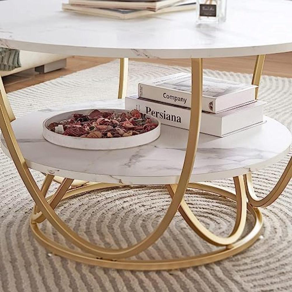 Marble Top Coffee Table