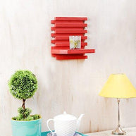 Wooden Twist Strips MDF Wood Floating Wall Shelf - Decorative Home Décor - WoodenTwist