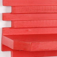 Wooden Twist Strips MDF Wood Floating Wall Shelf - Decorative Home Décor - WoodenTwist