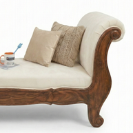 Wooden Twist Magnifico Handmade Sheesham Wood Sofa Couch, Durable and Elegant for Modern Living Room - WoodenTwist