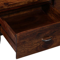 Wooden Handmade Solid Sheesham Wood Coffee Table - WoodenTwist