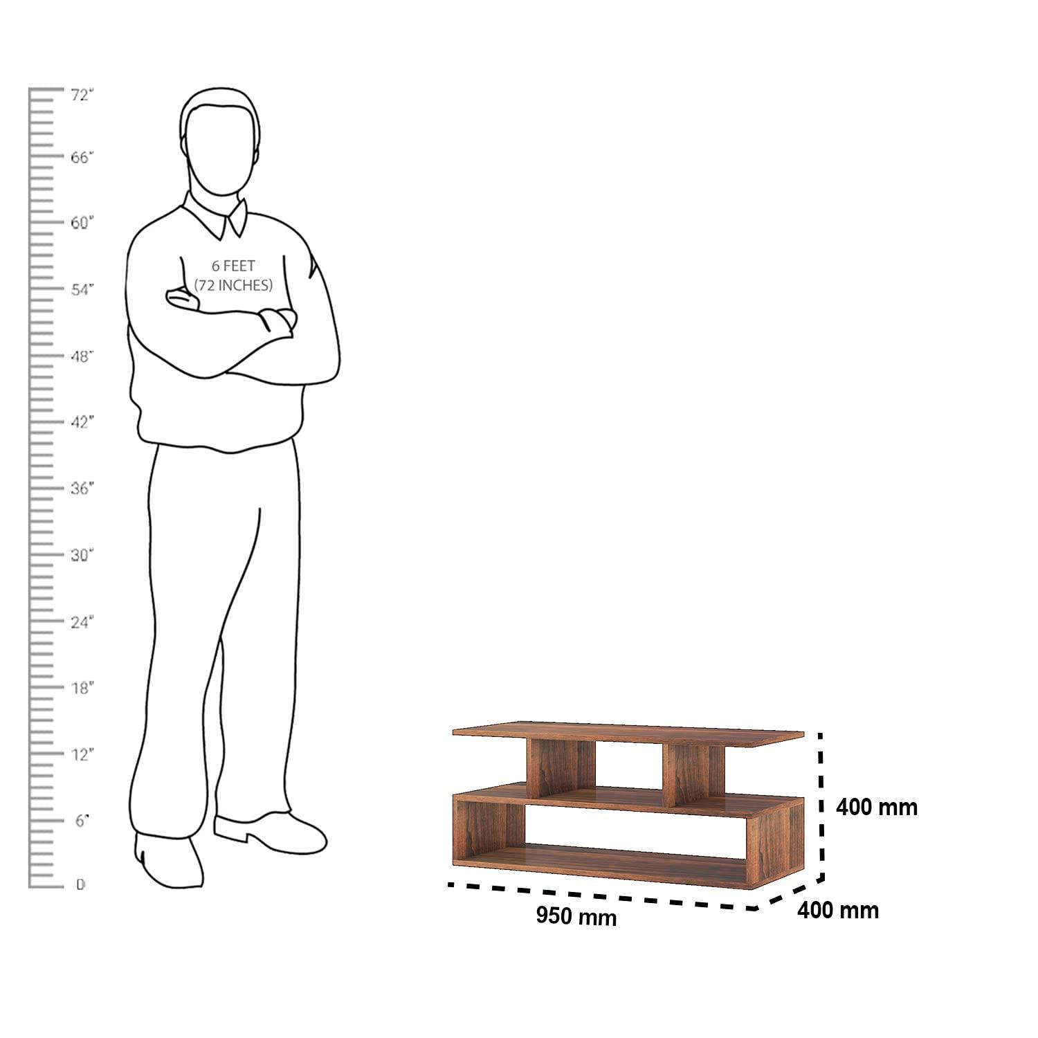 Cajones Wooden Handmade Solid Sheesham Wood Coffee Table - WoodenTwist