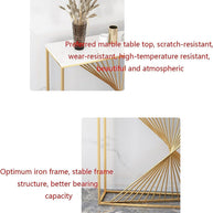 Iron console table