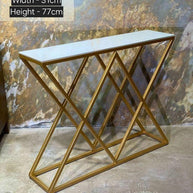 Living room console table