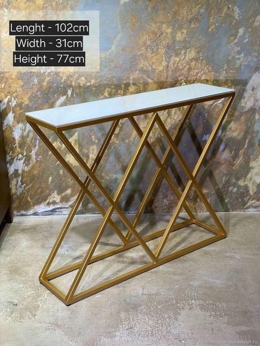 Living room console table