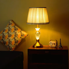 Grey Table Lamp