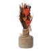 Lea Dried Sunset Orange Small Vase - WoodenTwist