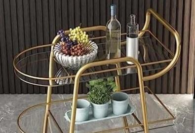 Home Decor Bar Cart Organizer