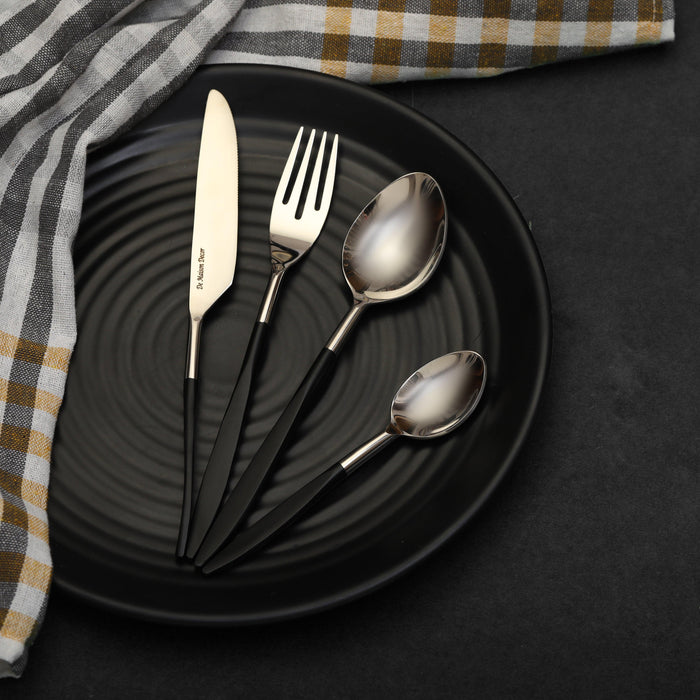 Midnight opulence cutlery set