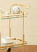 Trendy beverage cart with side handles