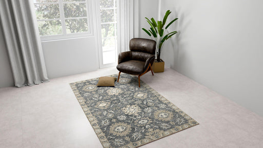 Hand Tufted Romania Grey Color Carpet - WoodenTwist