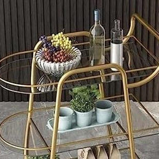 Three Tier Storage and Display Trolley