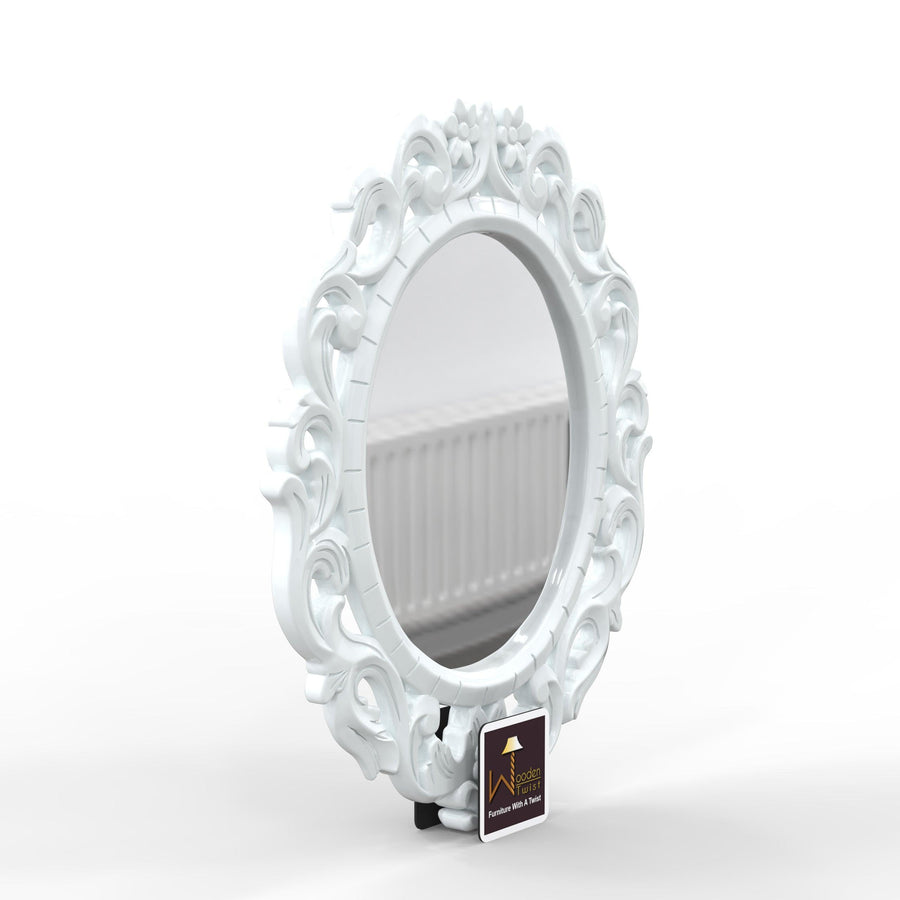 A Clean White Antique Finish