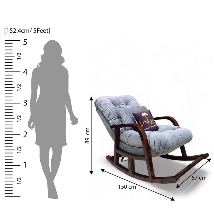 Elegant design rocking chair