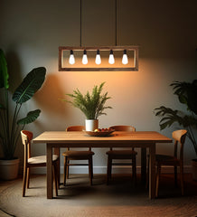 Abacus Brown Series Hanging Lamp