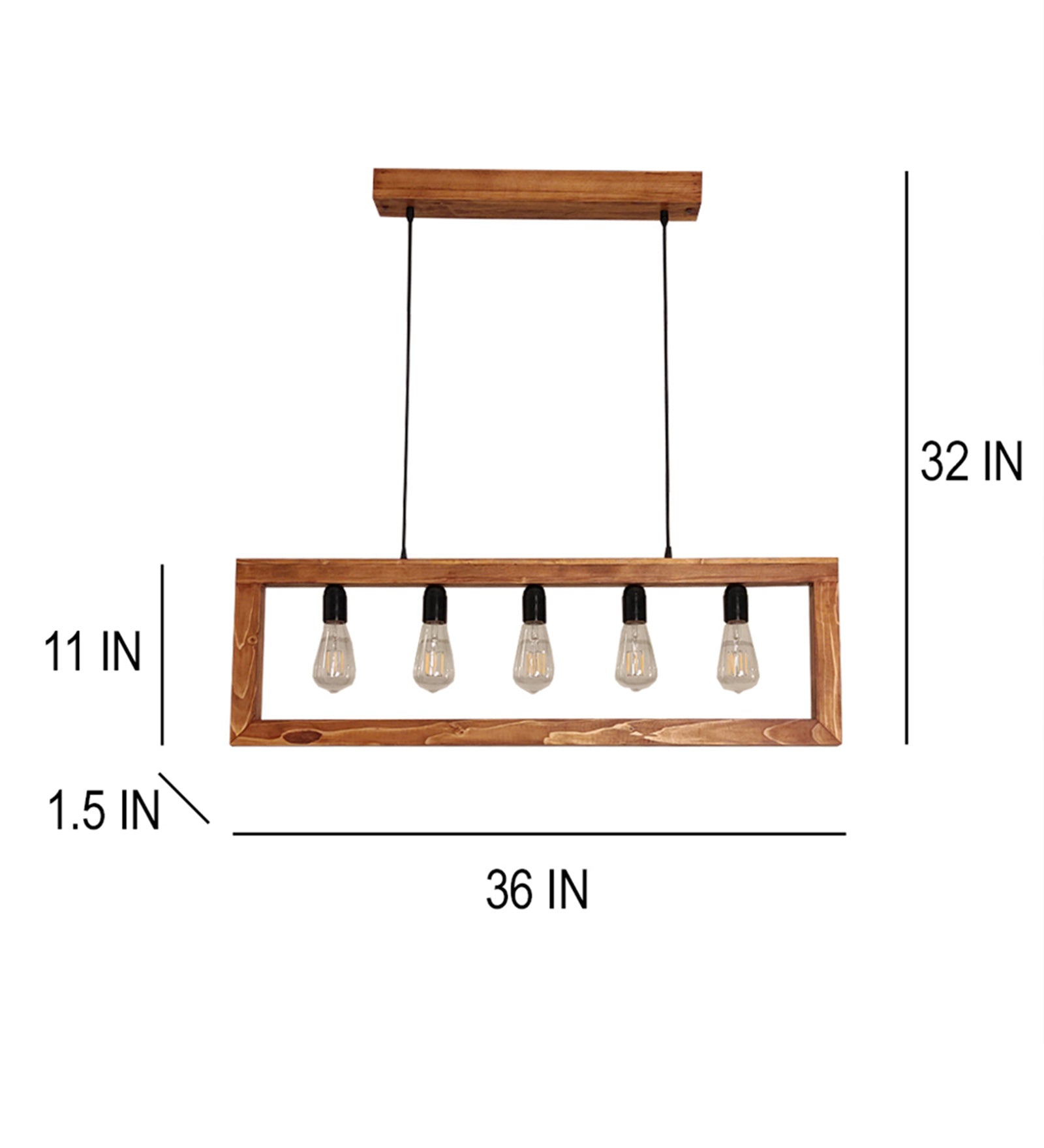 Abacus Brown Series Hanging Lamp