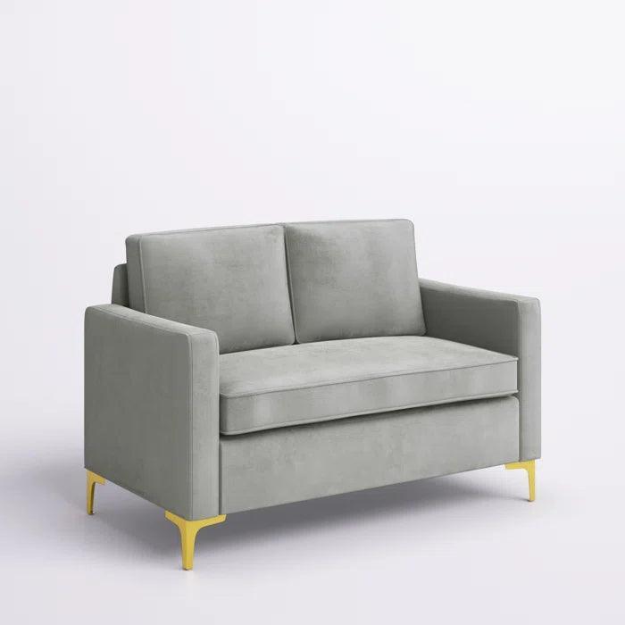 Wooden Twist Avión Solid Wood Loveseat 2-Seater Bench with Two Cushions - WoodenTwist