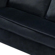 Wooden Twist Avión Solid Wood Loveseat 2-Seater Bench with Two Cushions - WoodenTwist