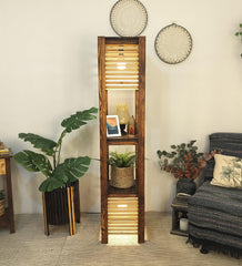 Antilia Wooden Floor Lamp - WoodenTwist