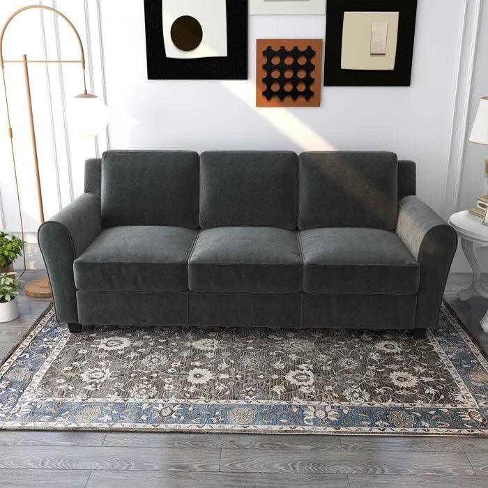 Curved Arms Couch