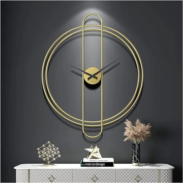 Artistic Gold Wall Clock